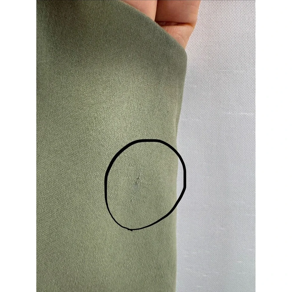 Antonio Melani Sheath Dress sz 6 Olive Green Tie Front money classic